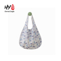 Reusable storage foldable grocery nylon eco friendly waterproof bag